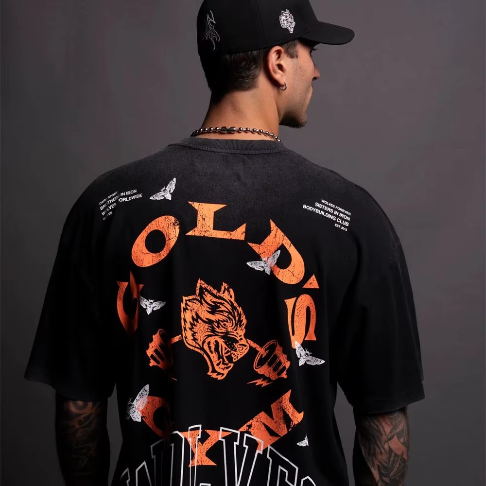 Streetwear Brand Collaborations - Classic GYM Collaboration Fitness American Trendy