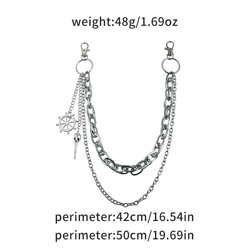 1Pc punk style halloween goth  - đánh giá và giá Off White Belt