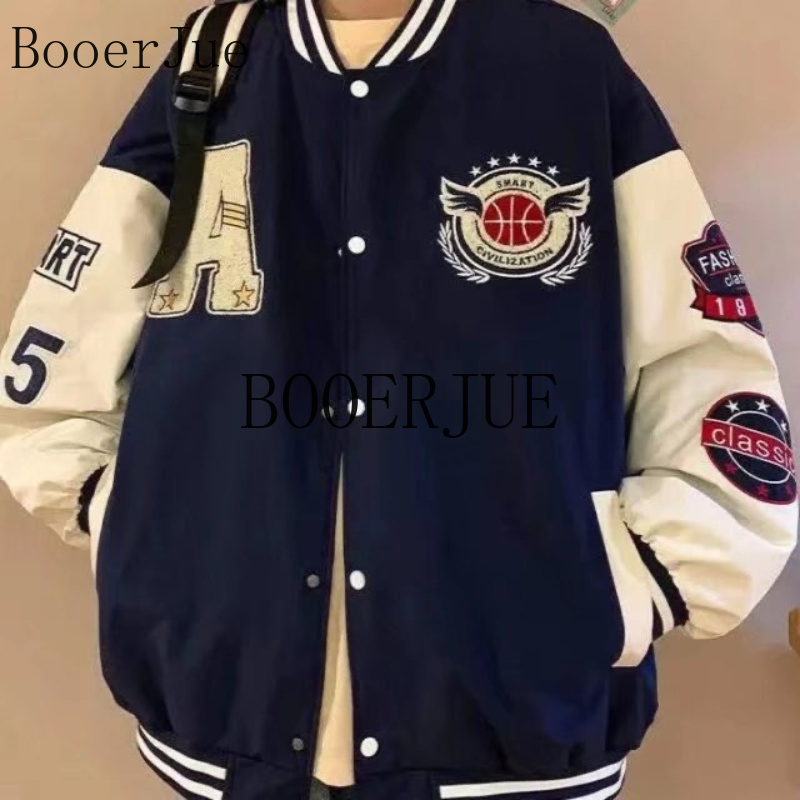 Sports Running Letter Patchwor - đánh giá và giá Streetwear Brand Jacket