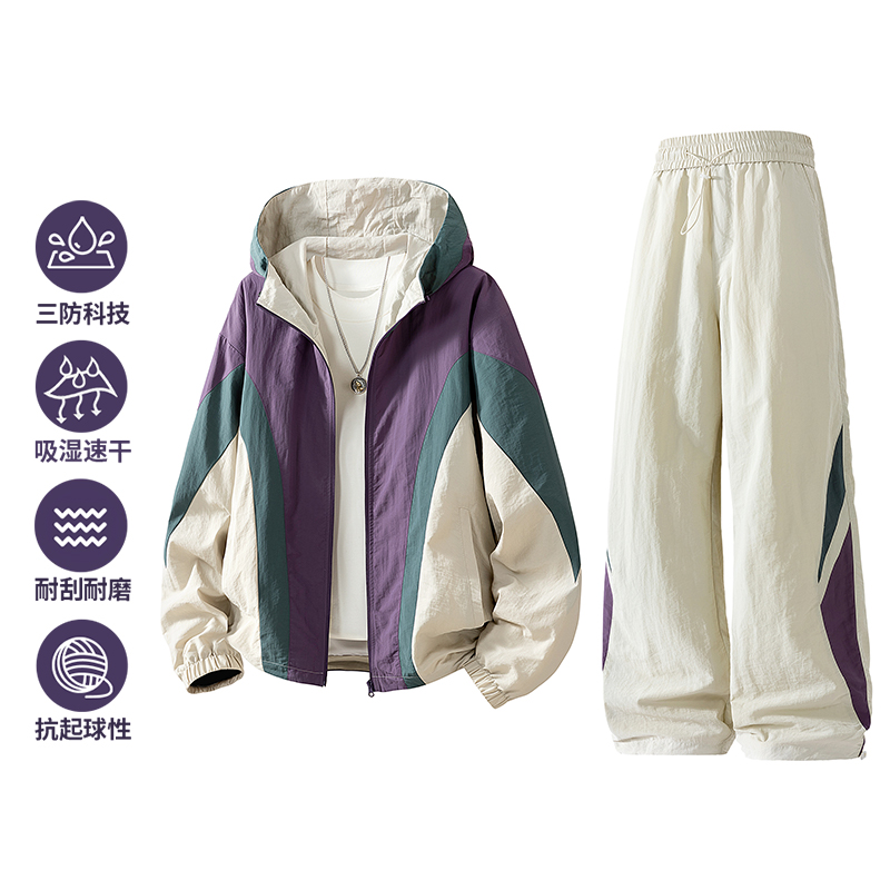 New two-piece men's spring-aut - đánh giá và giá Streetwear Brand Jacket