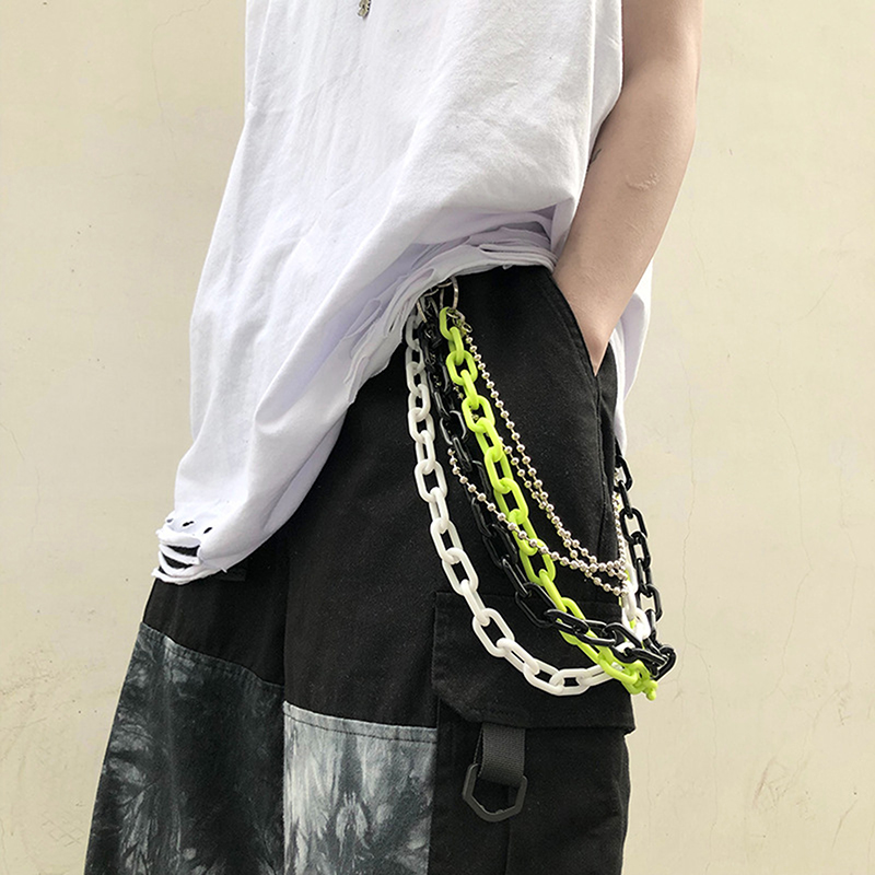 Removable Punk Waist Chain Bel - đánh giá và giá Off White Belt