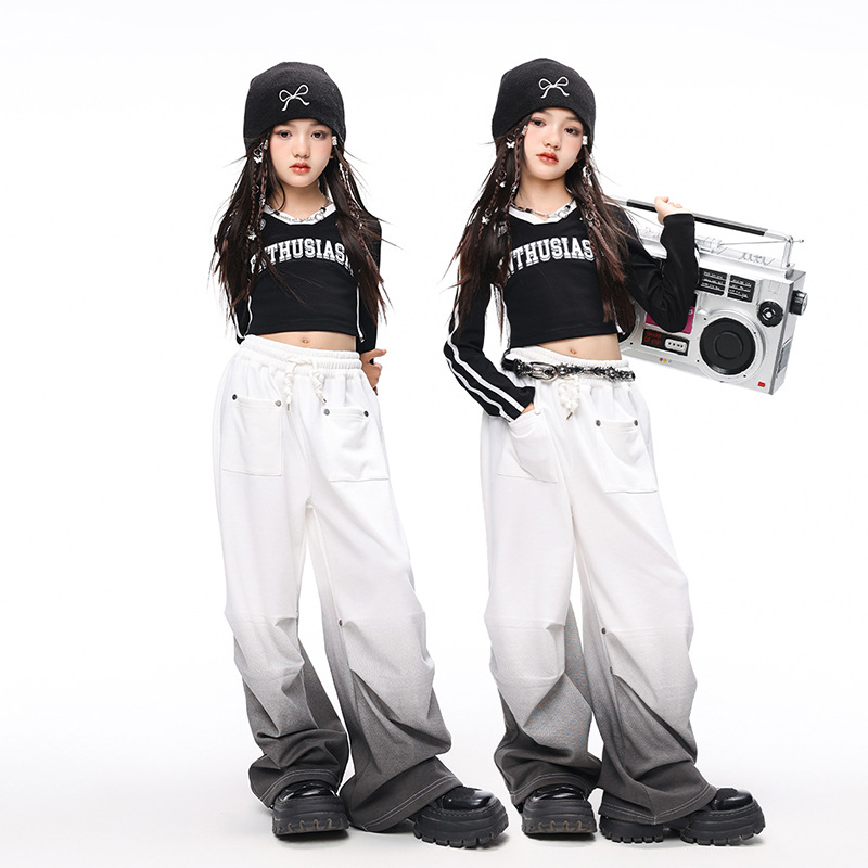 Kids Girls Hip Hop Brand Stree - đánh giá và giá Streetwear Brand Tracksuit