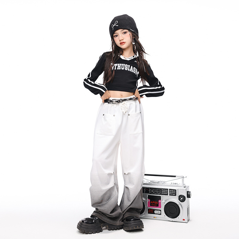 Kids Girls Hip Hop Brand Stree - đánh giá và giá Streetwear Brand Tracksuit