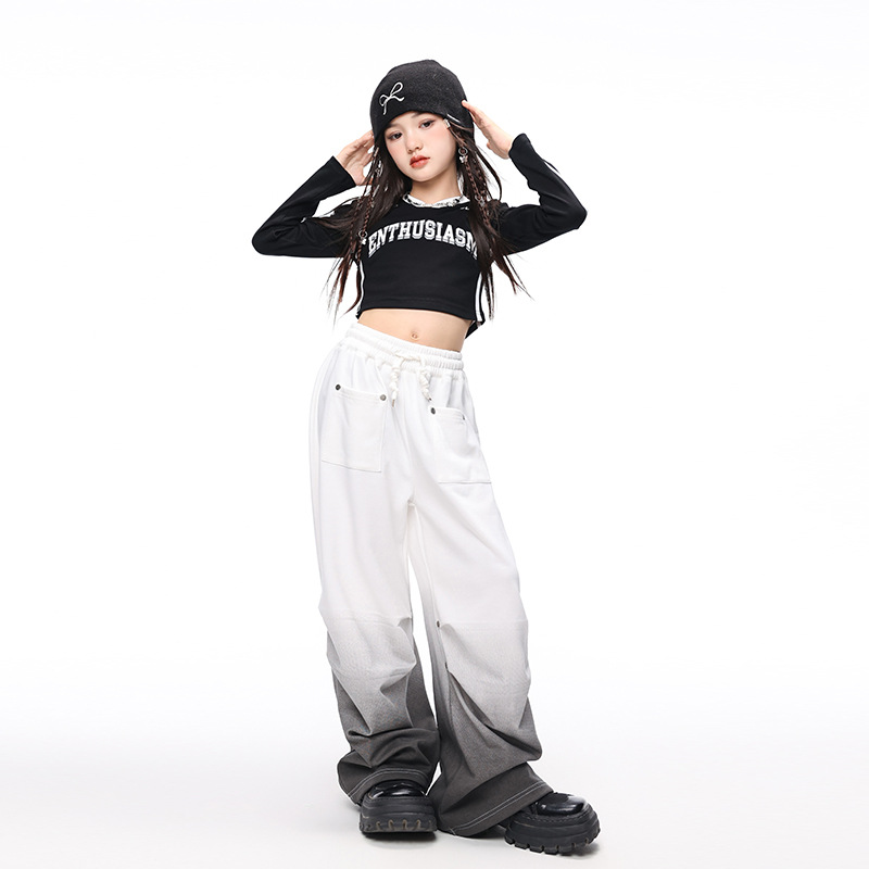 Kids Girls Hip Hop Brand Stree - đánh giá và giá Streetwear Brand Tracksuit
