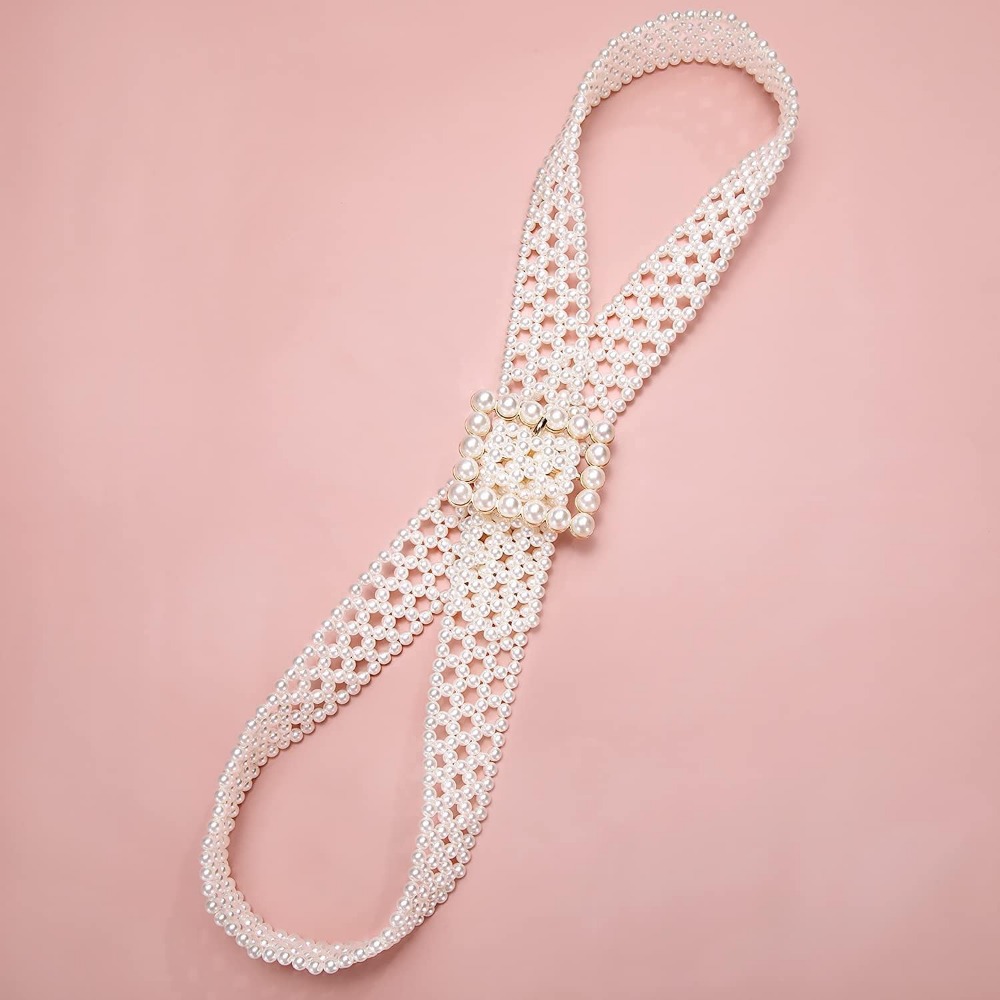 95cm long Pearl Belts Gift for - đánh giá và giá Off White Belt